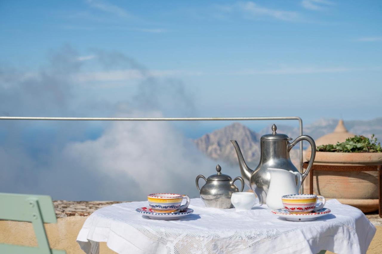 Casa Cattauro Camere Vista Cielo Erice Dış mekan fotoğraf